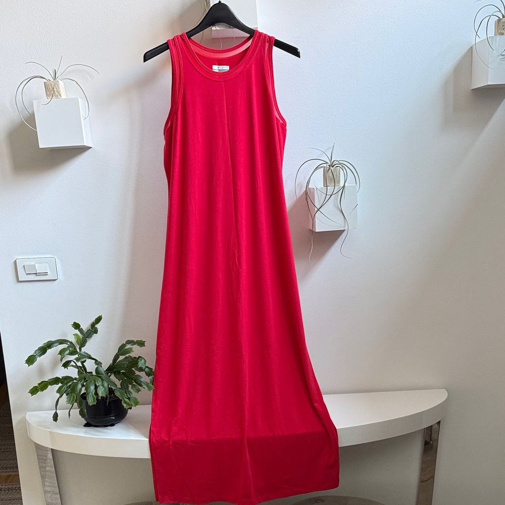 Columbia Scarlet Sleeveless Maxi Dress